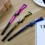 Stylo gel en forme de pistolet laser cratif, 36 pices / lot, mignon 0. 5mm a encre noire, stylo signature, ...