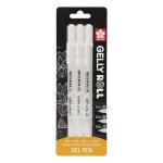 Stylo gel gelly roll blanc 05 , 08 , 10