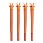 Stylo a gel de haute qualit�, 4 pi�ces, sans parfum, adorable, dessin anim�, elk, pour filles