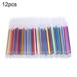 Stylo a gel multicolore 1mm, 12 / 24 / 36 / 48 / 100 pi�ces, recharge rempla�able, surligneur