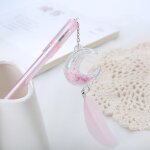 Stylo gel a paillettes cr�atif 0. 5mm, 1 pi�ce, pendentif en forme de lune, stylo d'encre mignon kawaii, ...