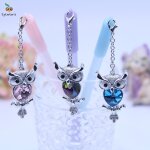 Stylos a gel avec pendentif dessin anim�, hibou, stylo a encre gel de couleur noire pour ecrire, papeterie ...