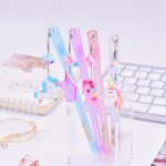 Stylo gel a pendentif licorne kawaii, 36 pi�ces / lot, mignon stylo a encre noire de 0. 5mm, papeterie ...