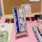 Stylos a gel pour la rentre scolaire, fournitures de papeterie, mignon kawaii, accessoires de bureau ...