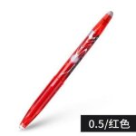 Stylo a gel rtractable effaable, encre noire, rouge, bleue, 0. 5mm, ensemble de stylos a encre extra ...