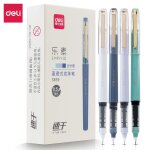 Stylo gel s859 pour signature, aiguille compl�te, tube droit, liquide, rollerball, noir, mode, bureau, ...
