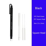Stylo a gomme mécanique, papeterie scolaire, effaceurs de dessin pour artiste et enfant, recharge en ... Stylo a gomme mécanique, papeterie scolaire, effaceurs de dessin pour artiste et enfant, recharge en ...