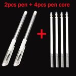 Stylo marqueur chirurgical blanc pour la peau, crayon a sourcils, maquillage permanent, stylo de tatouage, ...