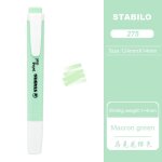Stylo marqueur de couleur macaron 275, surligneur, notes d'tudiants, papeterie scolaire sre, non toxique ...