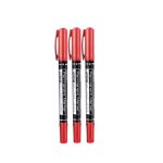 Stylos marqueurs permanents a double pointe 0. 5 / 1mm, 3 pièces, a séchage rapide, marqueurs en tissu ... Stylos marqueurs permanents a double pointe 0. 5 / 1mm, 3 pièces, a séchage rapide, marqueurs en tissu ...