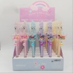 Stylo m�canique avec pendentif etoile mignon, 36 pi�ces / lot, cr�atif, 0. 5 / 0. 7mm, stylo automatique ...