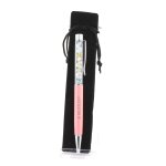 Stylo min�raux b�ryl morganite du br�sil. couleur rose.