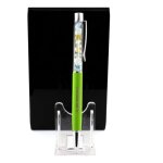 Stylo min�raux b�ryl morganite du br�sil. couleur vert pomme.