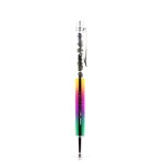 Stylo min�raux labradorite de finlande. couleur multicolore.