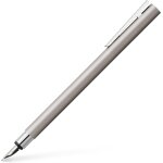 Stylo neo slim acier inoxydable, largeur de plume f, argent mat