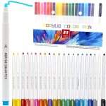 Stylos de peinture acrylique pour peinture de roche, 24 couleurs vives, kit de marqueurs de peinture ...