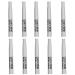 Stylo de peinture permanente blanc, 10 pi�ces, marqueur pour projet artistique de bricolage, m�tallique, ...