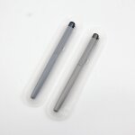 Stylo - plume en aluminium de 0. 38mm, 2 pièces / lot, extrêmement fin, de haute qualité, stylo a encre, ... Stylo - plume en aluminium de 0. 38mm, 2 pièces / lot, extrêmement fin, de haute qualité, stylo a encre, ...