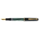 Stylo plume bleu 200, vert marbr�, largeur ressor