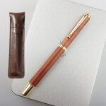 Stylo - plume en bois fin 0. 5mm, fournitures de bureau, papeterie scolaire et de bureau haut de gamme ...