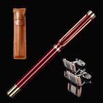 Stylo plume classique, garniture en or de luxe iraurita pointe ecriture moyenne, calligraphie d'�cole ...