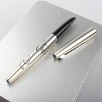 Stylo a plume dragon classique, avec capuchon argent�, pointe extra fine de 911mm, stylo a encre, pour ...
