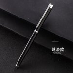 Stylo a plume d'encre entièrement en acier, stylo a encre avec convertisseur de couleur argent, remplissage ... Stylo a plume d'encre entièrement en acier, stylo a encre avec convertisseur de couleur argent, remplissage ...