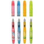 Stylo plume - encre bleue effa�able - animaux rigolos - plumink