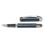 Stylo plume - encre - rechargeable - black blue style - pour l'�cole - online
