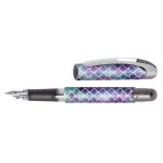 Stylo plume - encre - rechargeable - motif sir�ne - pour l'�cole - online