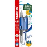 Stylo plume enfant - - blister x 1 stylo plume enfant droitier + 1 cl de rglage - bleu pastel
