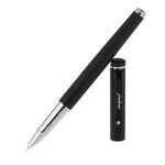 Stylo a plume extra fin en m�tal, noir, 0. 38mm, avec capuchon, stylo a plume, papeterie scolaire et ...