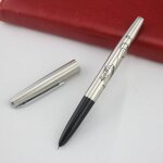 Stylo a plume extr�mement fin 911mm, en acier inoxydable, corps classique, papeterie fournitures scolaires ...