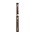 Stylo plume gel 0. 38 / 0. 5mm, 1 pice, fournitures scolaires - type transparent black - 0. 5mm