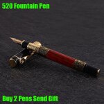 Stylo a plume pour hommes, design de mode, couleur bois de rose, business, ecriture de bureau de bonne ...