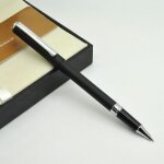 Stylo a plume iridium, s�rie tiya 387, clip argent�, pointe extra fine, ecriture, cadeau d'affaires pour ...