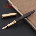 Stylo plume en laiton et cuivre, marque de luxe, bois rouge, calligraphie dorée, plume m, stylo a encre, ... Stylo plume en laiton et cuivre, marque de luxe, bois rouge, calligraphie dorée, plume m, stylo a encre, ...