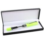 Stylo - plume lanbitou transparent rose mat 1 pice, stylo - plume f / ef nib a piston en plastique, ...