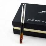 Stylo a plume de luxe 51a pour hommes, pour etudiants d'affaires, pointe extr�mement fine de 0. 38mm, ...