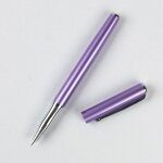 Stylo plume en m�tal extra fin de qualit�, 0. 38mm, stylo a encre, fournitures scolaires et de bureau ...