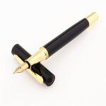 Stylo a plume moyenne de haute qualit�, 7036 de couleur noire, papeterie de bureau pour etudiants, nouveau ...