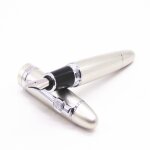 Stylo plume a pointe moyenne, argent 159, pour bureau, nouveau Stylo plume a pointe moyenne, argent 159, pour bureau, nouveau