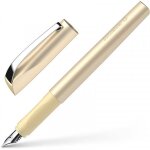 Stylo plume - pointe moyenne - or brillant - ceod shiny - schneider