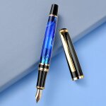 Stylo plume en r�sine iridium 876 centenaire, qualit� de luxe, pointe de 0. 5mm avec convertisseur, clip ...