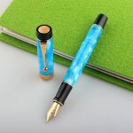 Stylo plume en rsine or 100, clip de flche, f, plume de 0. 5mm, pour l'cole, le bureau, les cadeaux ...