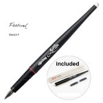 Stylo plume rotring allemand, accessoires d'criture, cadeau d'affaires, ef, f, m, 1. 5mm, 1. 9mm, pratique, ...
