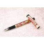 Stylo a plume rouge, cadeaux pour personnes ag�es du si�cle, soulagement du dragon, esprit de dragon, ...