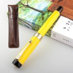 Stylo plume rouge en r�sine, 100 , avec logo jinhao ef / f / m / plume coud�e, stylo d'�criture, cadeau ...