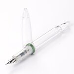 Stylo a plume transparent haute capacit, stylos a encre medium ef / f, stylo de calligraphie, bureau ...