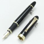 Stylo plume x450 edition limitée, stylo a encre vert foncé et doré, 18kgp, plume iraurita, métal complet, ... Stylo plume x450 edition limitée, stylo a encre vert foncé et doré, 18kgp, plume iraurita, métal complet, ...